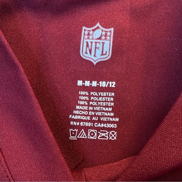 Josh Norman 24‎ Washington Redskins NFL Youth Medium 10/12 Jersey Burgundy - Picture 9 of 13